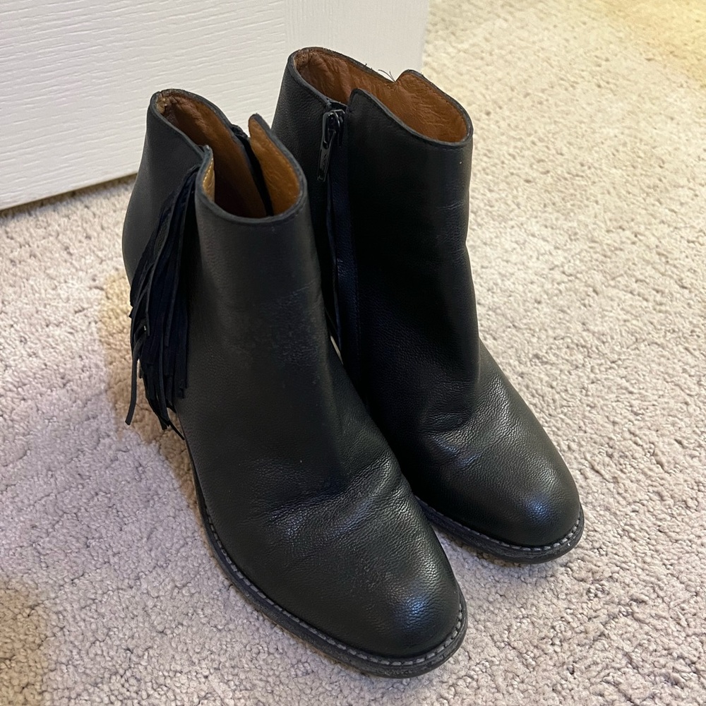 See by Chloe Fringe Booties